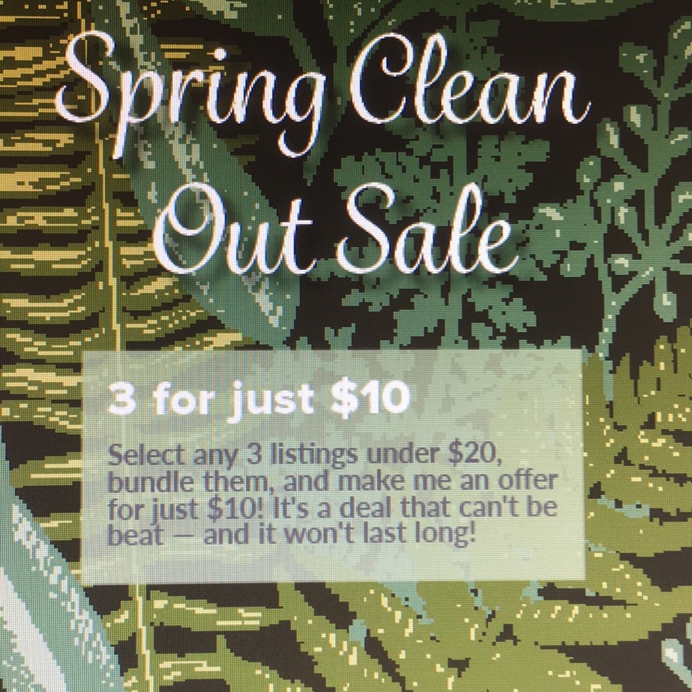 SPRING BLOW OUT SALE 🌺🌼🌸